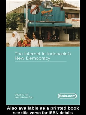 cover image of The Internet in Indonesia's New Democracy